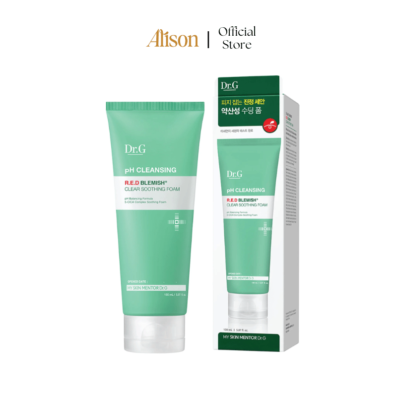 Thumb Sữa Rửa Mặt Dr.G pH Cleansing R.E.D Blemish Clear Soothing Foam 