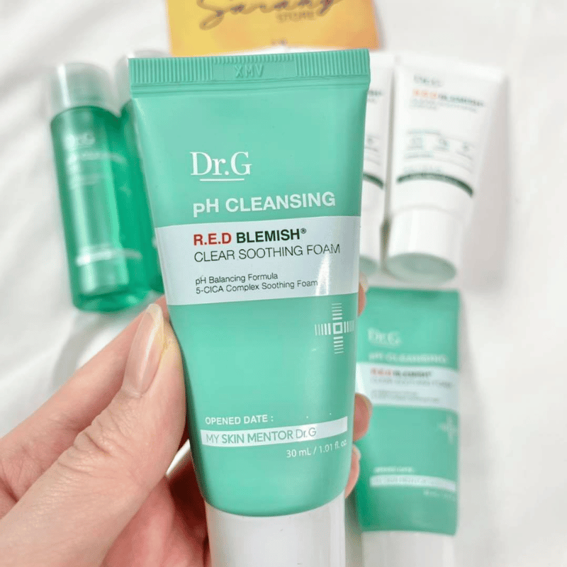 Thumb Sữa Rửa Mặt Dr.G pH Cleansing R.E.D Blemish Clear Soothing Foam 