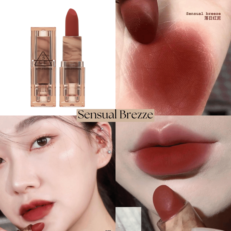 Thumb Son 3CE Soft Matte Lipstick Deep Under More Deep 3.5g