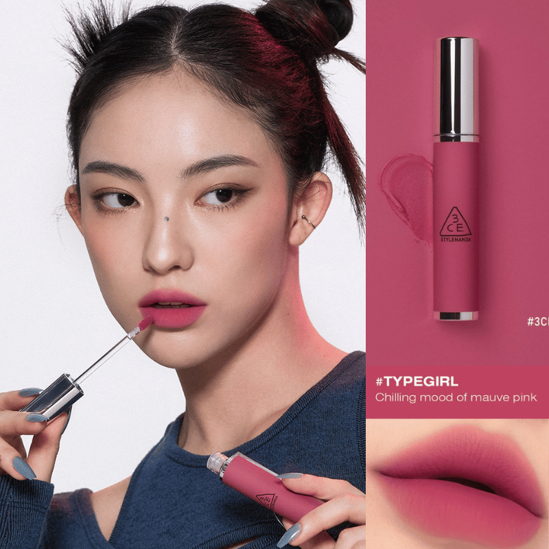 Thumb Son 3CE Hazy Lip Clay Liquid Lipstick 4g