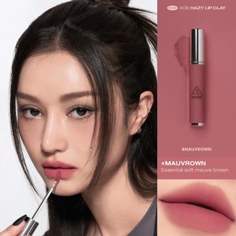 Thumb Son 3CE Hazy Lip Clay Liquid Lipstick 4g