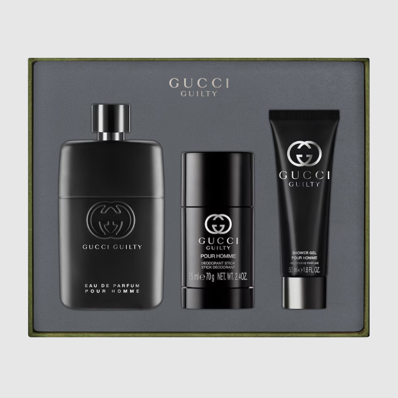 Thumb Set Gucci Guilty Pour Homme EDP 90ml + 75g + 50ml