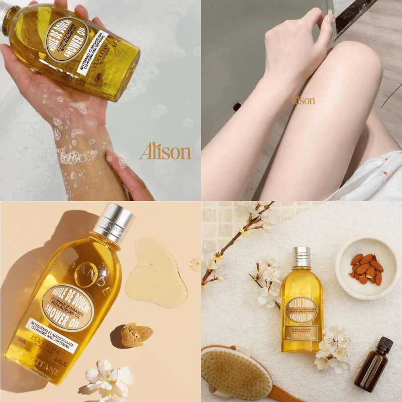 Thumb Dầu tắm L'occitane Huile De Douche Shower Oil