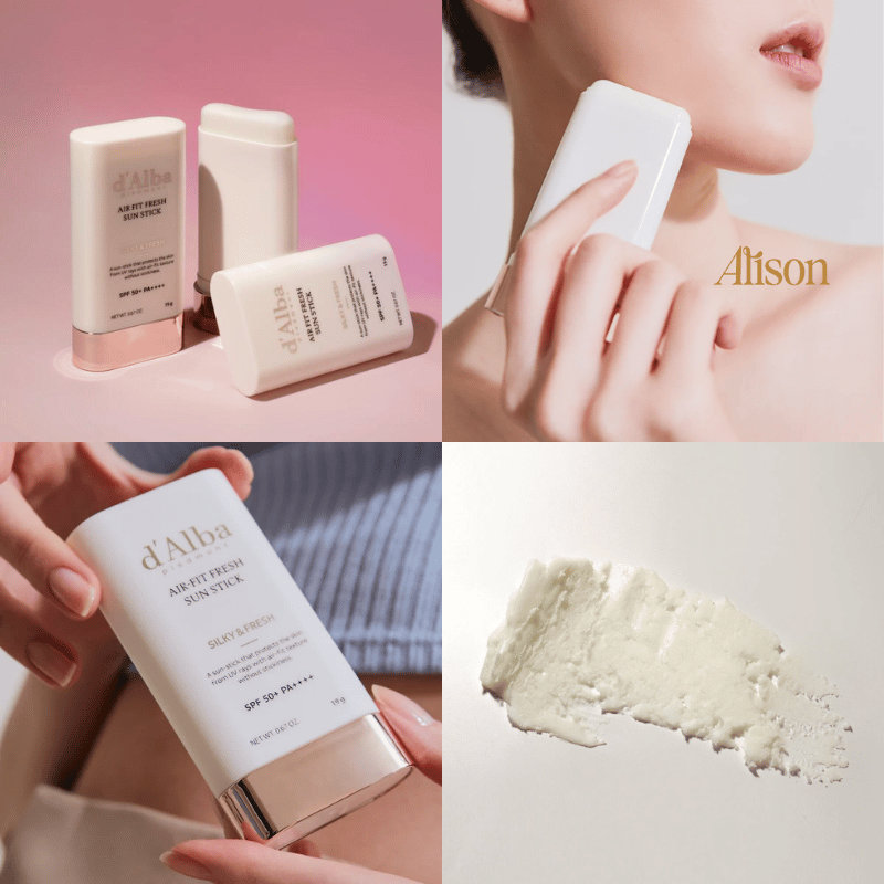 Thumb Kem chống nắng D'Alba Double Air Fit Fresh Sun Stick Silky & Fresh 