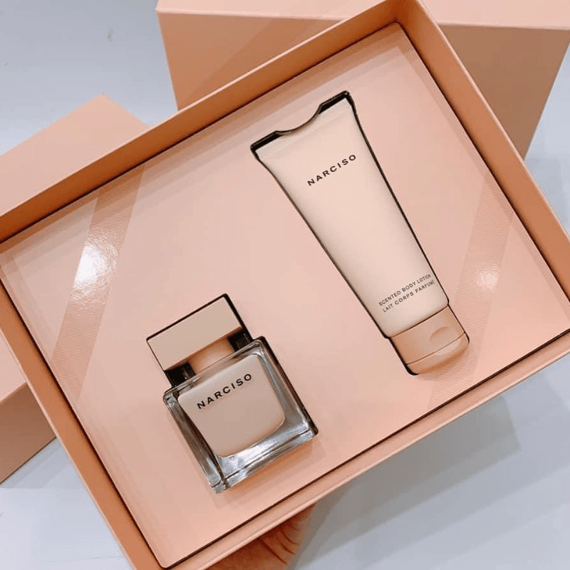 Thumb Set Nước Hoa Narciso Rodriguez Poudree  50ml + Lotion 50ml